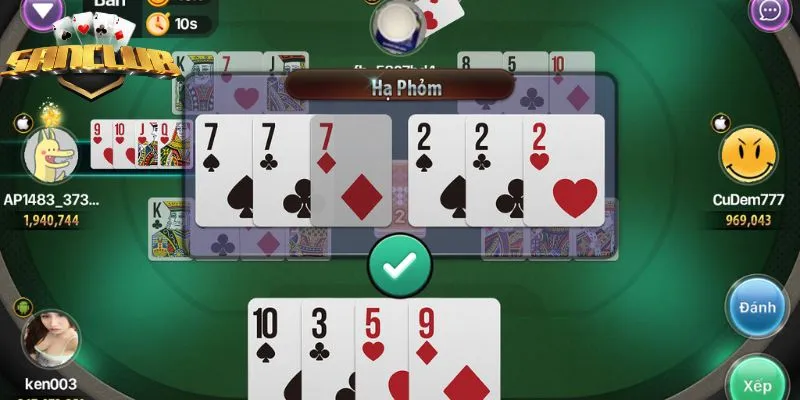 Bí quyết chơi phỏm hiệu quả hãy xé cạ khi cần Bí quyết chơi phỏm hiệu quả hãy xé cạ khi cần