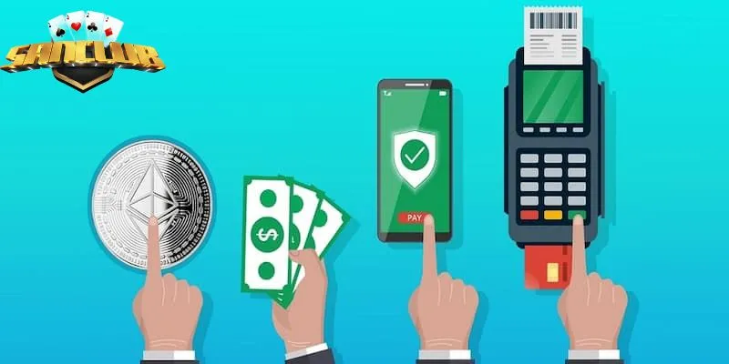 Các lệnh gửi tiền tại Sanclub không bị tính phí từ đơn vị