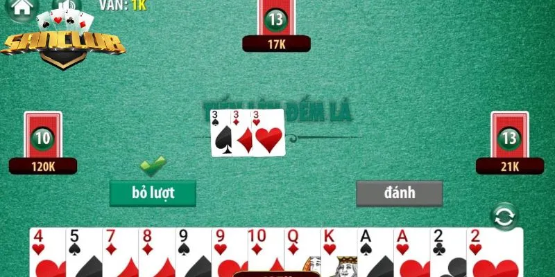 Hướng dẫn 3 bước tham gia game bài tiến lên đếm lá tại Sanclub Hướng dẫn 3 bước tham gia game bài tiến lên đếm lá tại Sanclub