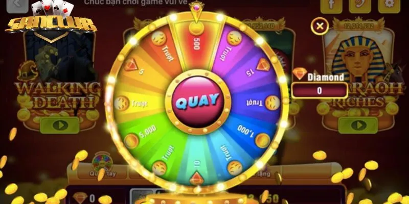 Luôn tận dụng vòng quay miễn phí khi chơi