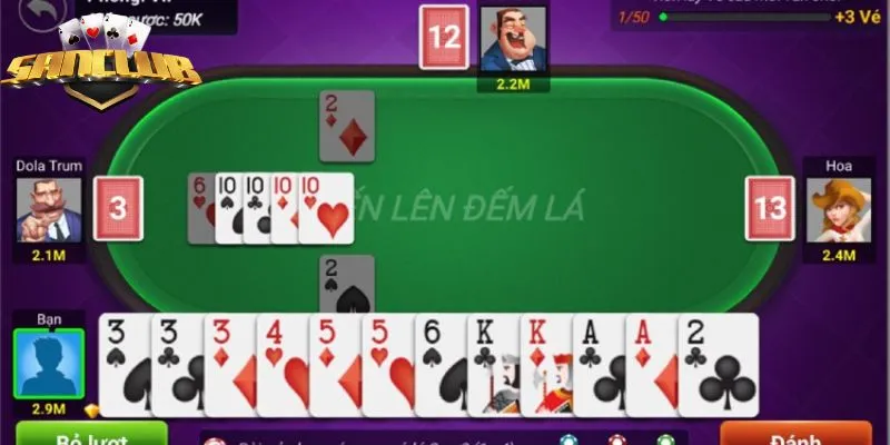 Mỗi người chơi cần tận dụng lượt đánh để hạ được nhiều lá bài nhất Mỗi người chơi cần tận dụng lượt đánh để hạ được nhiều lá bài nhất